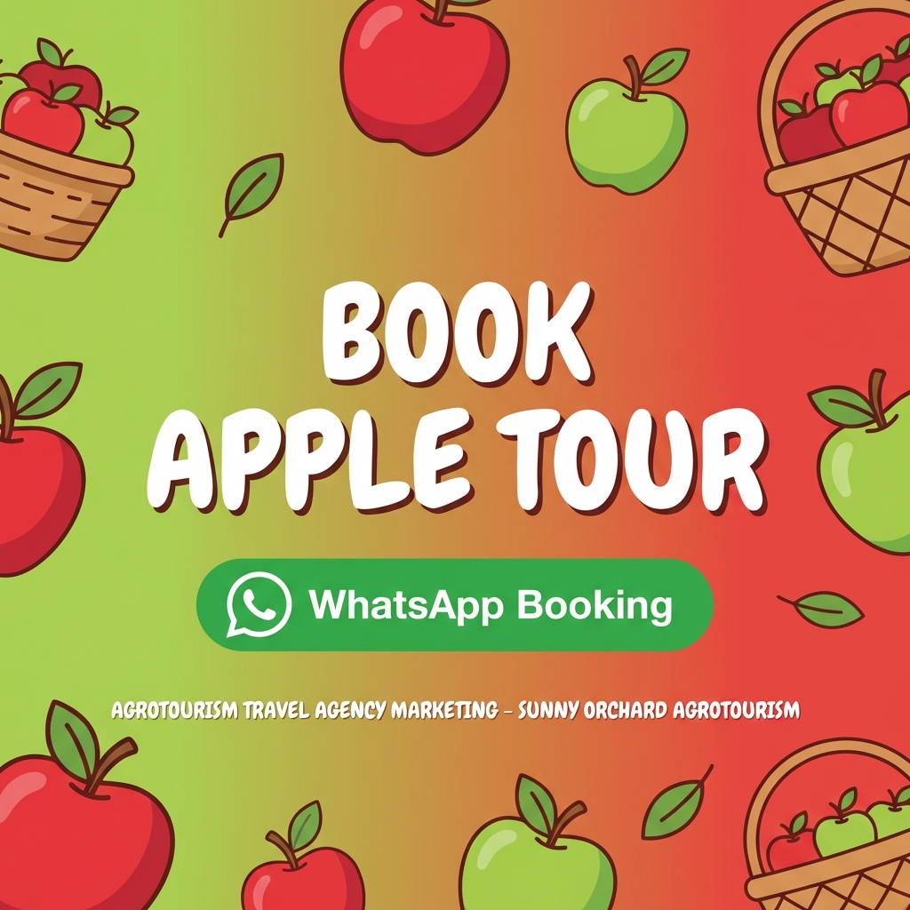 Promo Booking Paket Tour Petik Apel via WhatsApp